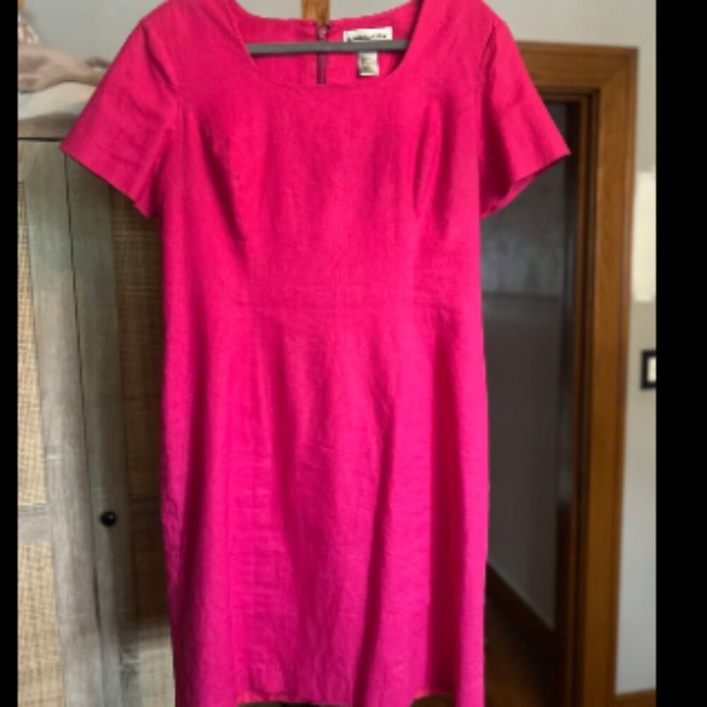 Vintage 80s Carol Horn Workshop Sheath Dress